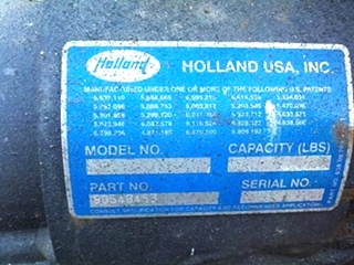 USED TAG AXEL HOLLAND USA P/N: 90548453 **SOLD**