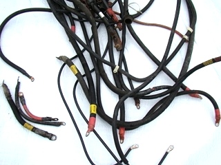 USED HEAVY DUTY COPPER BATTERY CABLES