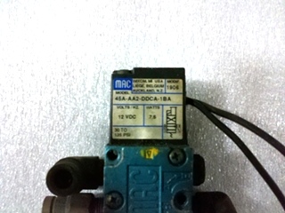 USED MAC INDUSTRIES AIR STEP SOLENOID P/N: 45A-AA2-DDCA-1BA (**OUT OF STOCK**)