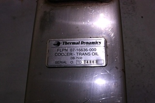 USED TRANSMISSION COOLER THERMAL DYNAMICS