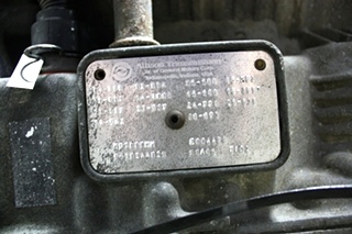 USED ALLISON TRANSMISSION MD3000MH S/N 6510244829 FOR SALE