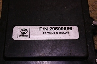 USED ALLISON 12V 6 RELAY P/N 29509886 FOR SALE