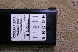 USED COOLANT LEVEL MODULE (12V) FOR SALE