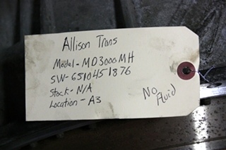 USED ALLISON TRANSMISSION | ALLISON MD3000MH TRANSMISSION FOR SALE