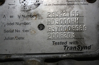 USED ALLISON TRANSMISSION MD3000RM FOR SALE