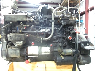 CUMMINS DIESEL ENGINE 8.3L 350HP FOR SALE - LOW MILES 