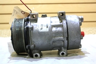 USED RV SANDEN A/C COMPRESSOR U 4666 MOTORHOME PARTS FOR SALE