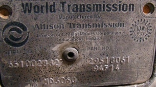 USED ALLISON TRANSMISSION | ALLISON MD3060 TRANSMISSION  FOR SALE 