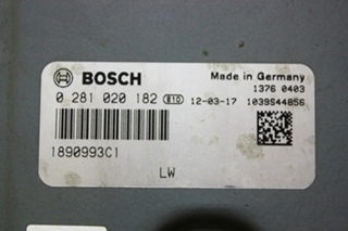 USED BOSCH INTERNATIONAL NAVISTAR MODULE 0281020182 RV PARTS FOR SALE