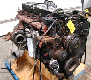 USED CUMMINS ENGINE FOR SALE | CUMMINS 8.3L ISC 350 2002 DIESEL ENGINE - LOW MILES 