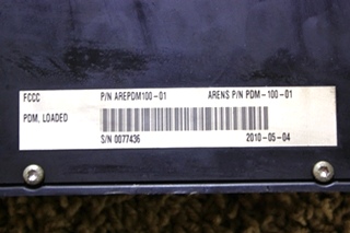 USED MOTORHOME ARENS POWER DISTRIBUTION MODULE PDM-100-01 FOR SALE