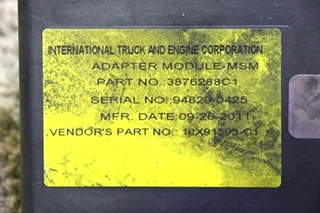 USED RV ADAPTER MODULE - MSM 3876288C1 MOTORHOME PARTS FOR SALE