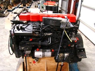 CUMMINS DIESEL ENGINE | 2002 8.8L ISL370 FOR SALE - 64,000 MILES 