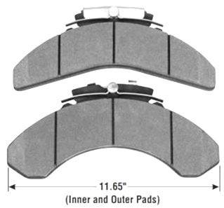 MONACO HOLIDAY RAMBLER FRONT BRAKE PAD KIT