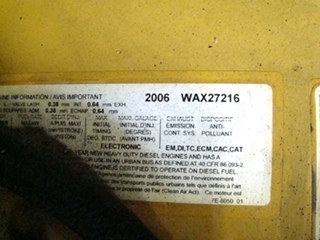 USED CATERPILLAR ACERT C7 ENGINES FOR SALE | WAX ENGINE FOR SALE 2006 7.2L