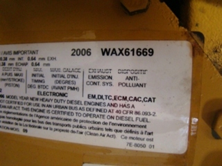 USED CATERPILLAR C7 ACERT ENGINES FOR SALE | WAX ENGINE FOR SALE 2006 7.2L