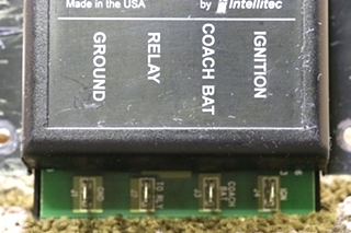 USED 00-00362-100 BI-DIRECTIONAL ISOLATOR RELAY DELAY WITH LOW THRESHOLD BY INTELLITEC RV PARTS FOR SALE