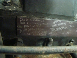 USED CUMMINS DIESEL MOTOR 