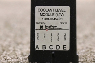 USED RV/MOTORHOME BORG WARNER 1039-07457-01 COOLANT LEVEL MODULE FOR SALE