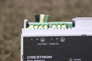 USED MOTORHOME CRESTRON DIN-PWS50 50 WATT POWER SUPPLY MODULE FOR SALE