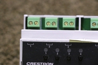 USED RV/MOTORHOME CRESTRON HIGH-VOLTAGE SWITCHING MODULE DIN-8SW8 FOR SALE