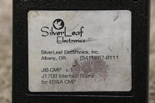 USED RV/MOTORHOME SILVER LEAF ELECTTRONICS INTERFACE BOARD J1708 FOR SALE