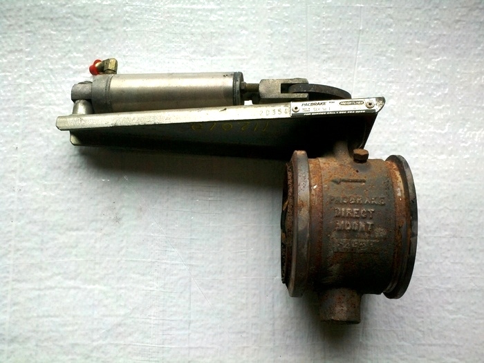 USED EXHAUST BRAKE PACBRAKE FOR CUMMINS ENGINE