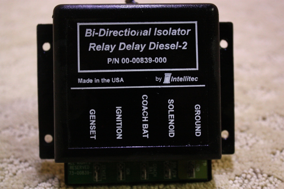 USED INTELLITEC BI-DIRECTIONAL ISOLATOR RELAY DELAY DIESEL-2 FOR SALE