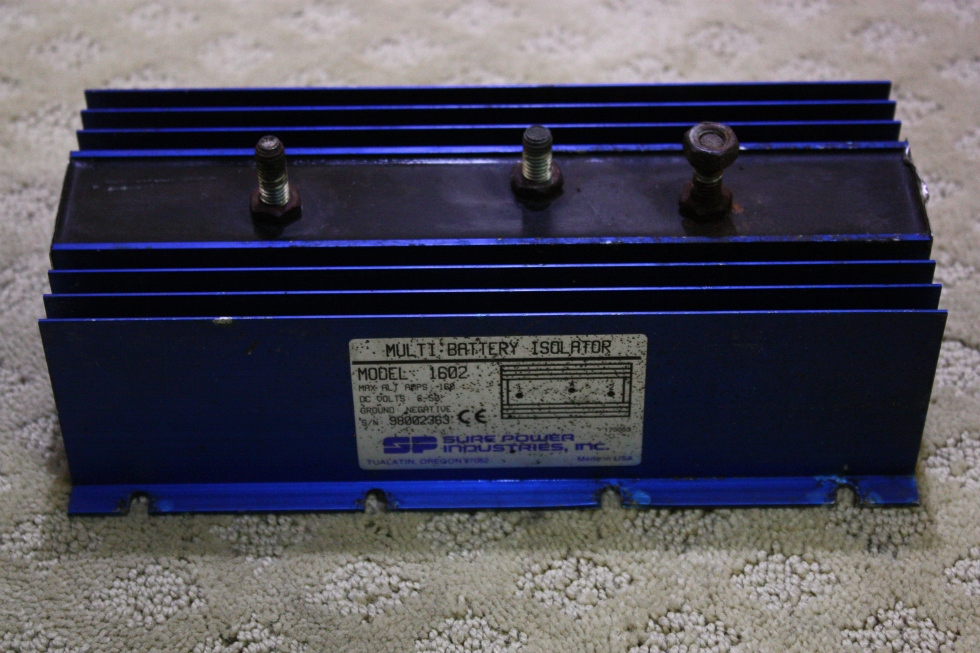 USED SURE POWER MULTI BATTERY ISOLATOR MODEL 1602 FOR SALE