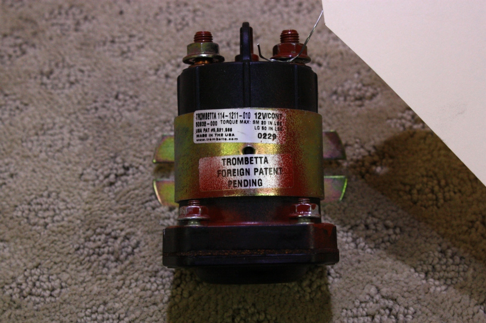 USED TROMBETTA SOLENOID 114-1211-010 FOR SALE