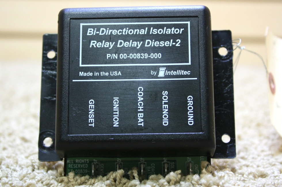 USED BI-DIRECTIONAL ISOLATOR RELAY DELAY DIESEL-2 FOR SALE