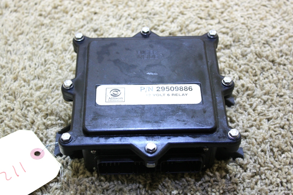 USED RV ALLISON TRANSMISSION 12 VOLT 6 RELAY 29509886 FOR SALE