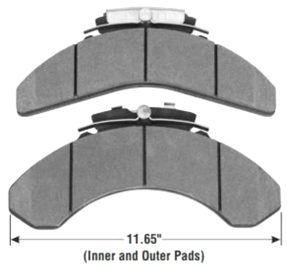 MONACO HOLIDAY RAMBLER FRONT BRAKE PAD KIT