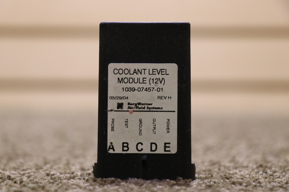 USED RV/MOTORHOME BORG WARNER 1039-07457-01 COOLANT LEVEL MODULE FOR SALE