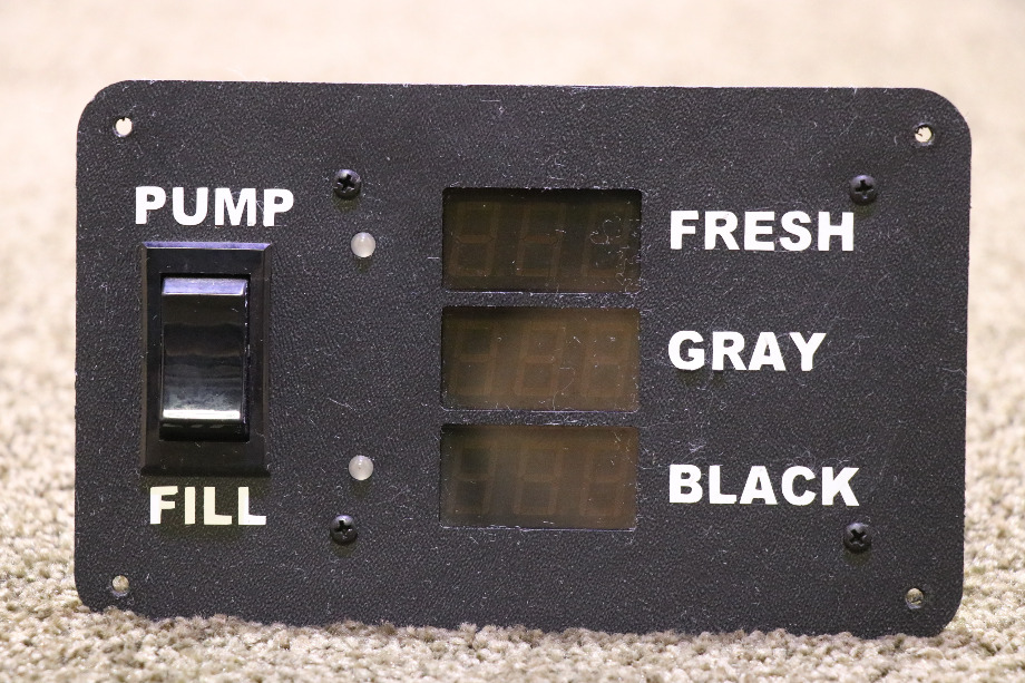 USED SILVER LEAF ELECTRONICS TANK MONITOR DISPLAY SPX-300 RV/MOTORHOME PARTS FOR SALE