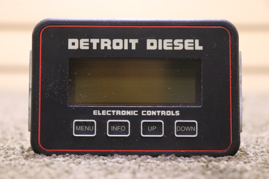 USED DETROIT DIESEL 23515448 ELECTRONIC CONTROL PANEL MOTORHOME PARTS FOR SALE