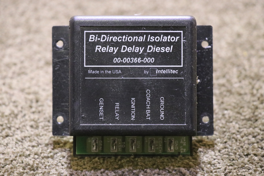 USED BI-DIRECTIONAL ISOLATOR RELAY DELAY DIESEL BY INTELLITEC RV/MOTORHOME PARTS FOR SALE