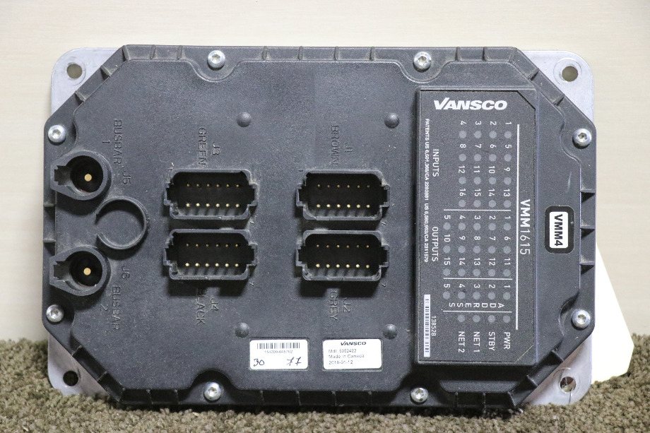 USED VANSCO VMM1615 MULTIPLEXING MODULE MOTORHOME PARTS FOR SALE